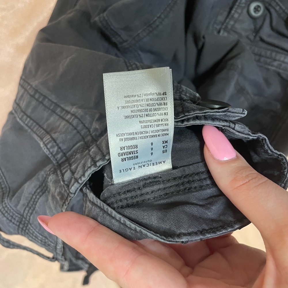 American Eagle Adjustable Ankle Cargo Joggers - image 8